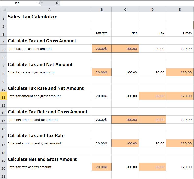 deferred tax calculation in excel